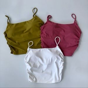 Lot of 3 Muses Only Crop Tanks